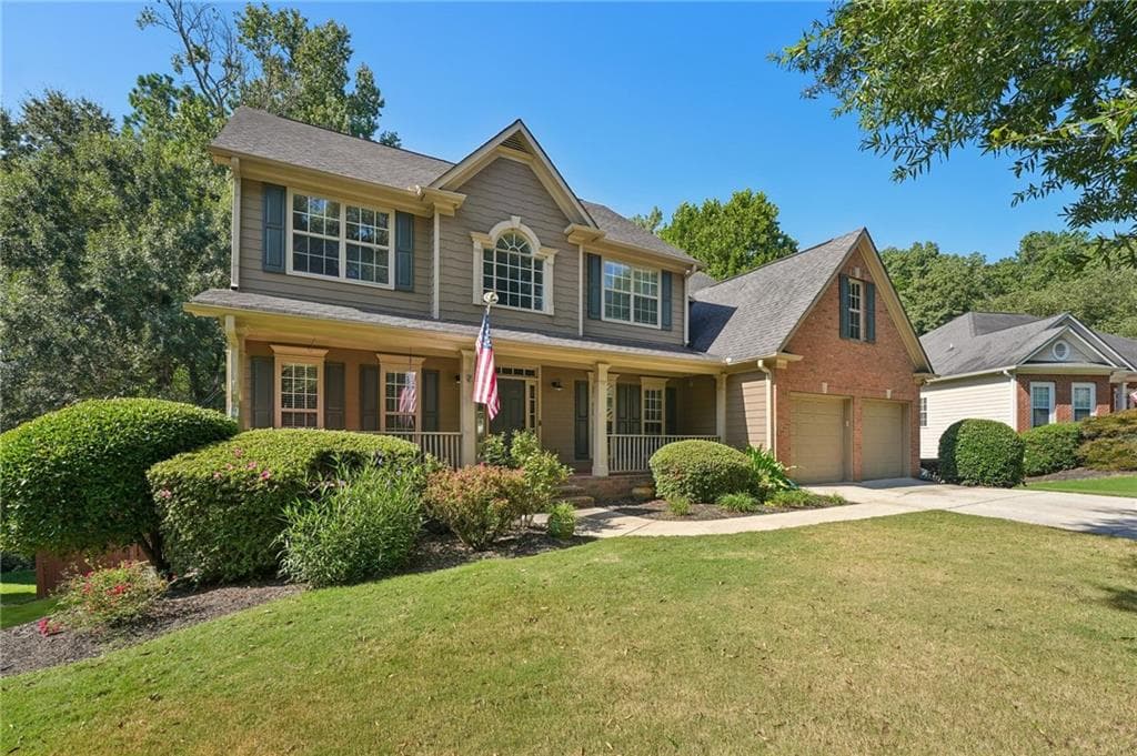 4 bedroom, 3 bathroom, 2,733 sq ft single family residence for sale at 313 Windsong Way, Woodstock, GA 30188 — photo 2