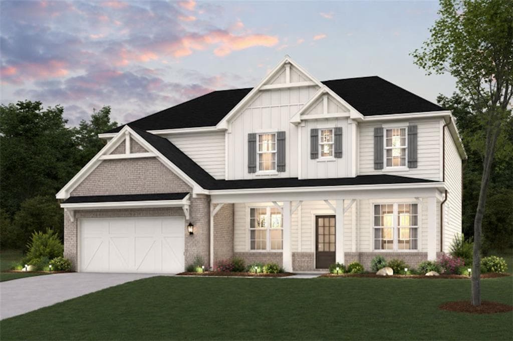 5 bedroom, 4 bathroom, 3,403 sq ft single family residence under contract at 347 Bailiwick Lane, Canton, GA 30115