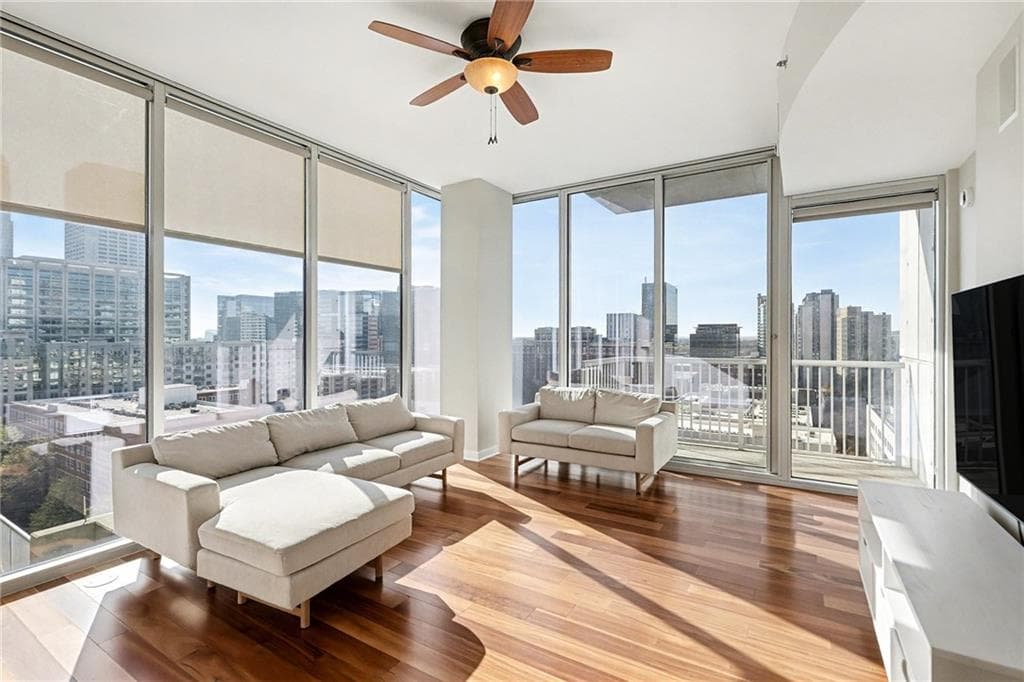 2 bedroom, 2 bathroom, 1,148 sq ft condominium under contract at 855 Peachtree Street 1203, Atlanta, GA 30308