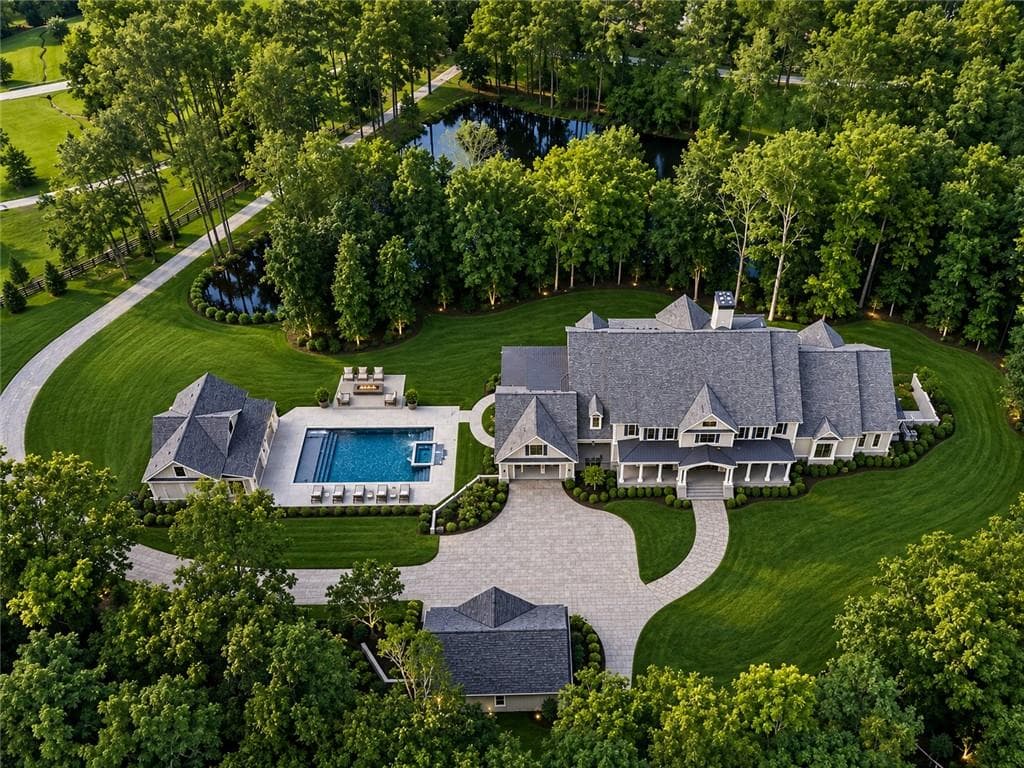 7 bedroom, 11 bathroom, 24,486 sq ft single family residence for sale at 13675 Freemanville Road, Milton, GA 30004