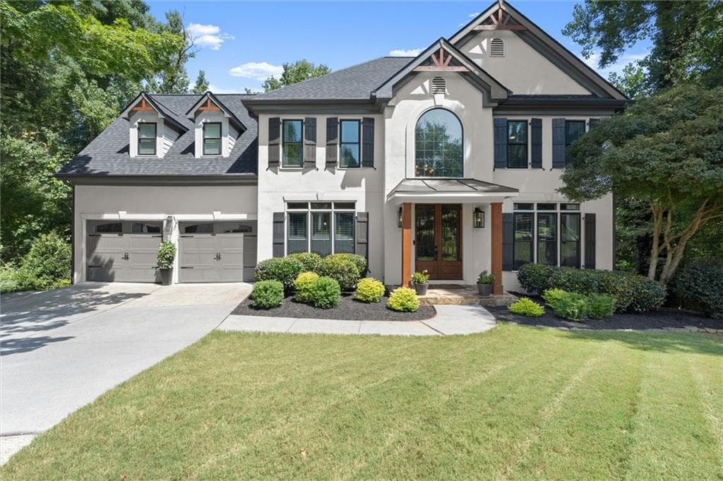 5 bedroom, 4 bathroom, 4,236 sq ft single family residence under contract at 512 Old Field Cove, Woodstock, GA 30189