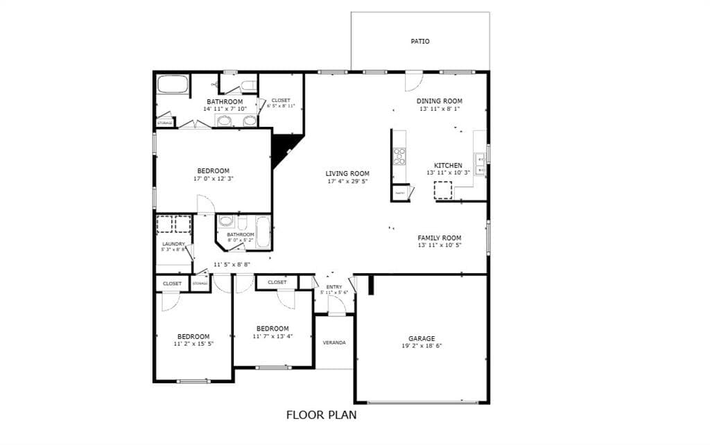3 bedroom, 2 bathroom, 1,896 sq ft single family residence for sale at 3312 Freedom Landing, Kennesaw, GA 30144 — photo 2