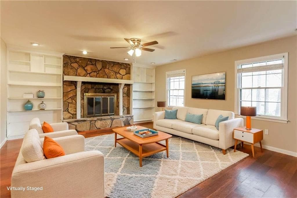 4 bedroom, 3 bathroom, 1,560 sq ft single family residence for sale at 105 Spur Ridge, Peachtree City, GA 30269 — photo 3