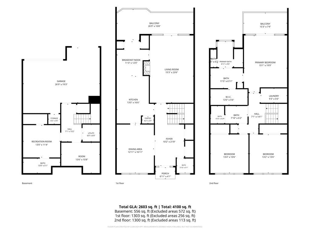 3 bedroom, 4 bathroom, 3,159 sq ft townhouse under contract at 3010 Riverside Road 3010, Roswell, GA 30076 — photo 3