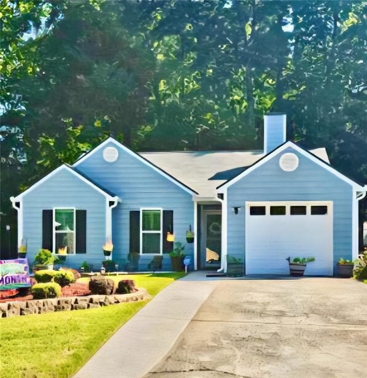3 bedroom, 2 bathroom, 1,228 sq ft single family residence for sale at 7015 Parkside Court, Austell, GA 30106
