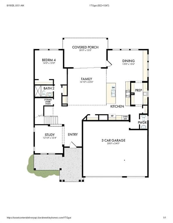 4 bedroom, 4 bathroom, 3,532 sq ft single family residence for sale at 308 Beebalm Street, Woodstock, GA 30188 — photo 3