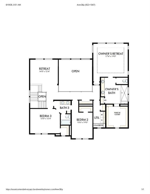 4 bedroom, 4 bathroom, 3,532 sq ft single family residence for sale at 308 Beebalm Street, Woodstock, GA 30188 — photo 4