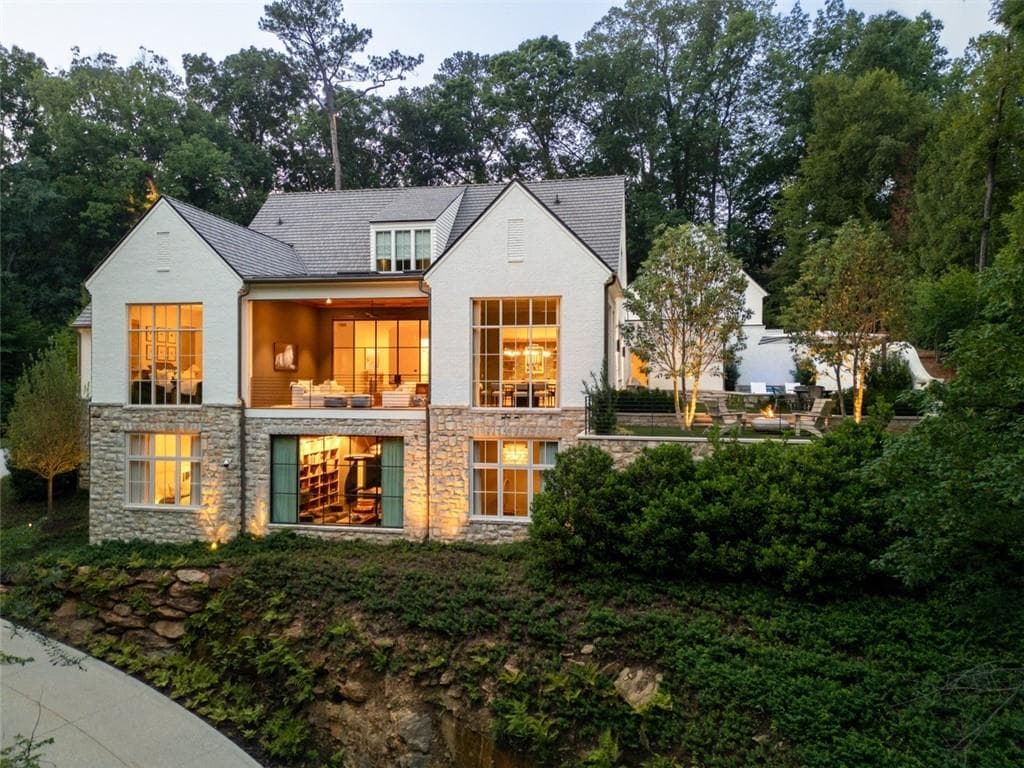 6 bedroom, 8 bathroom, 7,887 sq ft single family residence for rent at 365 Valley Road, Atlanta, GA 30327 for $55,000 a month — photo 1 of 62