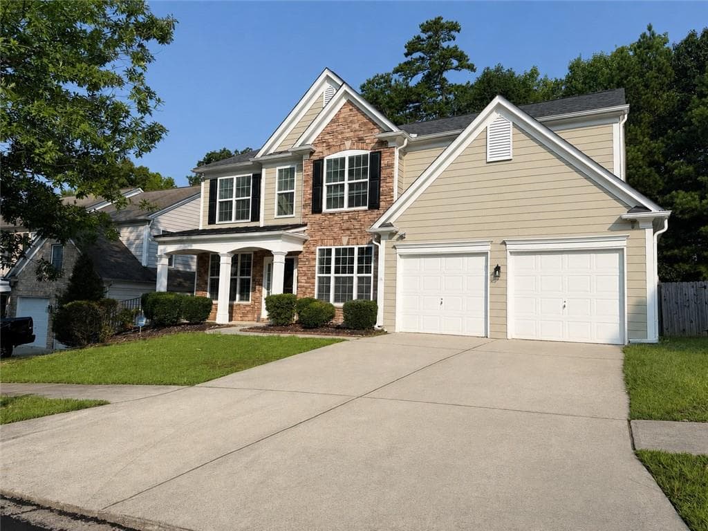 4 bedroom, 3 bathroom, 2,412 sq ft single family residence for rent at 740 Courageous Court, Lawrenceville, GA 30043 for $2,500 a month — photo 1 of 39