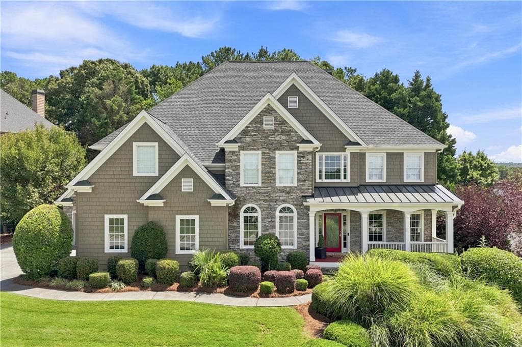 5 bedroom, 6 bathroom, 5,813 sq ft single family residence for sale at 3014 Woodbridge Lane, Canton, GA 30114