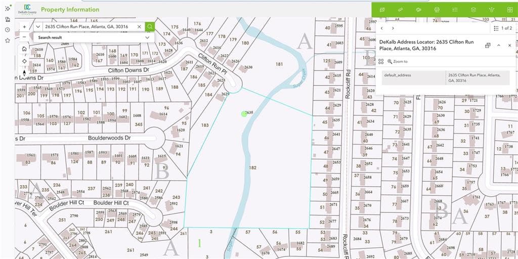 unimproved land for sale at 2635 Clifton Run Place, Atlanta, GA 30316 — photo 4