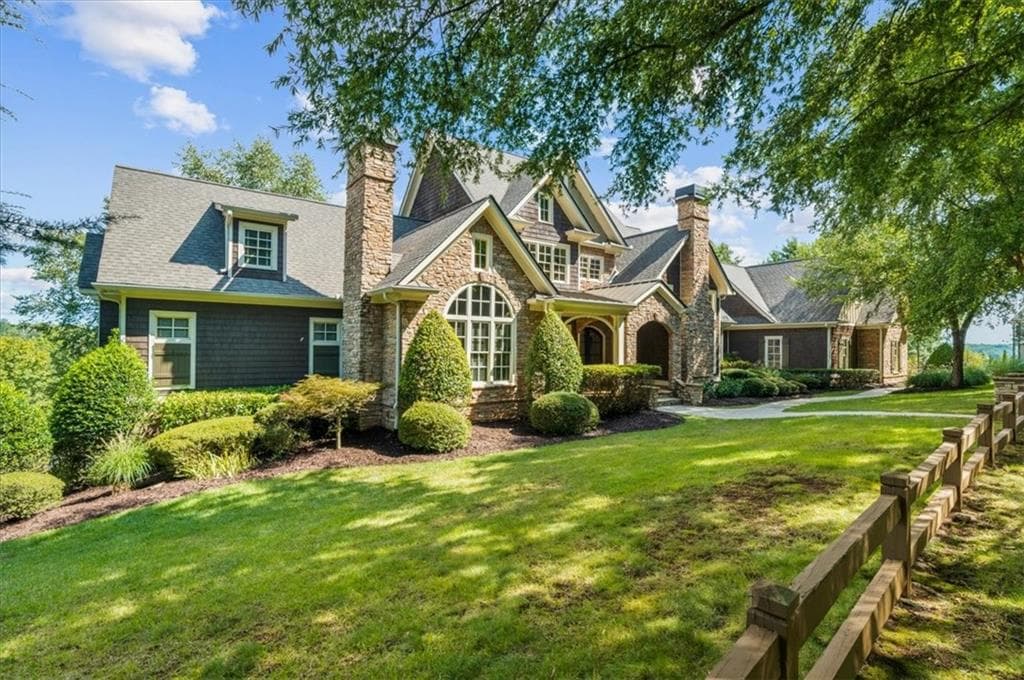 4 bedroom, 5 bathroom, 9,120 sq ft single family residence for sale at 6205 Random Winds Bluff, Gainesville, GA 30506