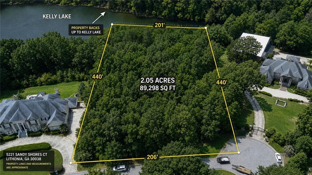 unimproved land for sale at 5221 Sandy Shores Court, Lithonia, GA 30038 — photo 1 of 16
