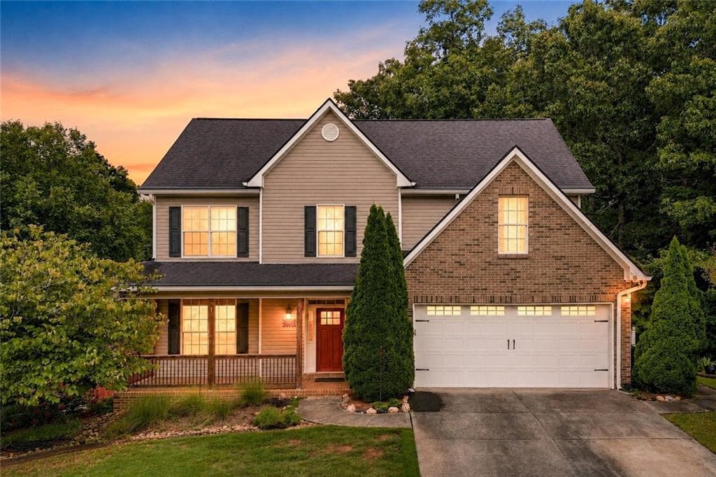 4 bedroom, 3 bathroom, 2,310 sq ft single family residence under contract at 707 Bedford Trace, Canton, GA 30114