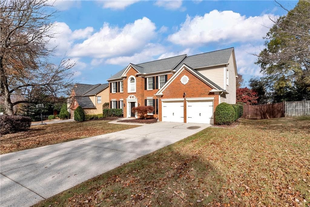 4 bedroom, 3 bathroom, 2,730 sq ft single family residence for sale at 7530 Newstead Drive, Cumming, GA 30041 — photo 1 of 46