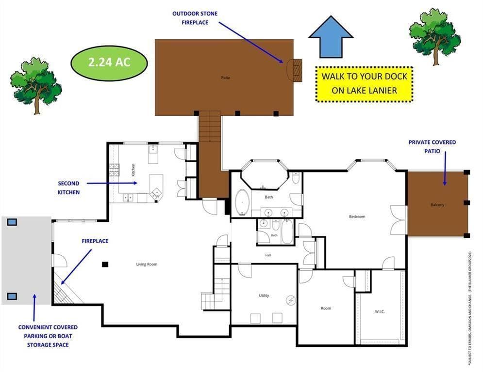 7 bedroom, 7 bathroom, 6,515 sq ft single family residence for sale at 7488 Shadburn Ferry Road, Cumming, GA 30041 — photo 10
