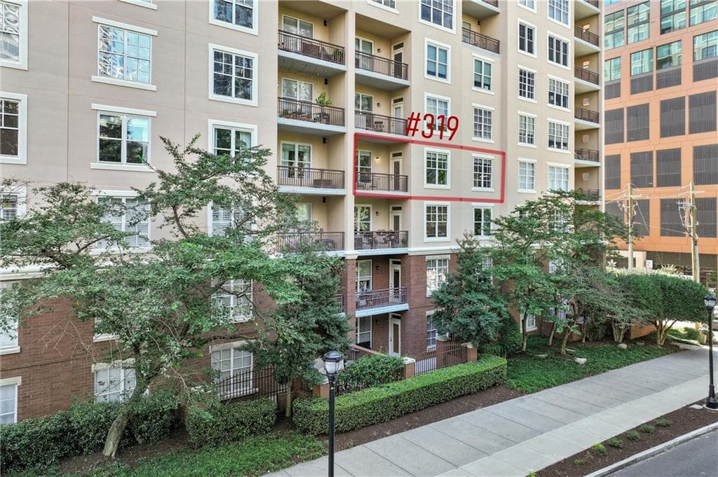 2 bedroom, 2 bathroom, 1,169 sq ft condominium for sale at 1101 Juniper Street #319, Atlanta, GA 30309 — photo 3