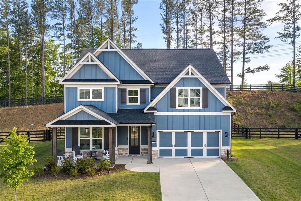 6 bedroom, 5 bathroom, 3,638 sq ft single family residence for sale at 233 Mountain Ashe Lane, Dallas, GA 30132