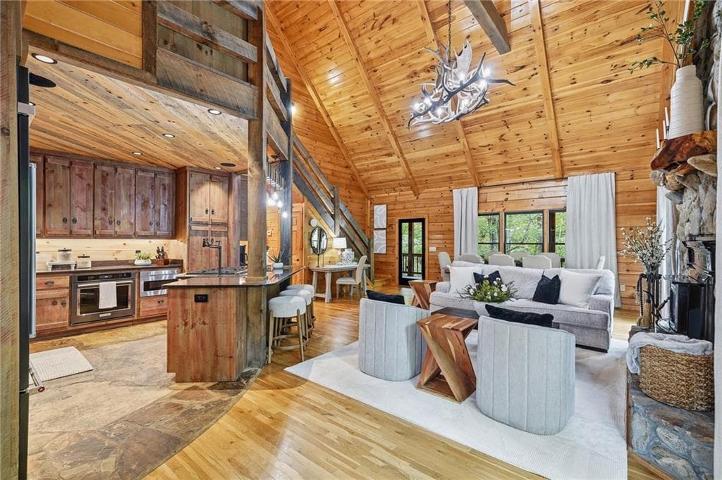 4 bedroom, 4 bathroom, 3,460 sq ft single family residence for sale at 66 Star Creek Court, Morganton, GA 30560 — photo 8