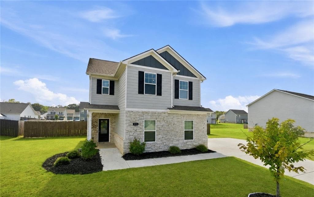 3 bedroom, 3 bathroom, 1,921 sq ft single family residence for sale at 575 Meadows Farm Drive, Monroe, GA 30655