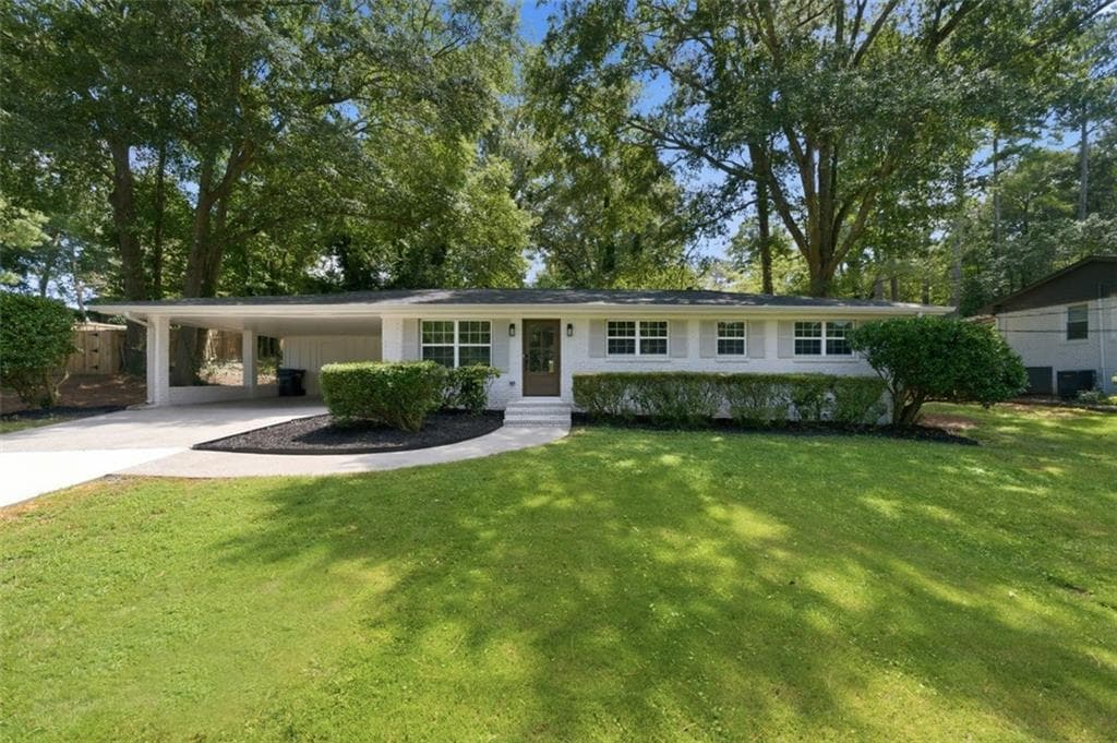 3 bedroom, 2 bathroom, 1,196 sq ft single family residence under contract at 215 Valley Drive, Roswell, GA 30075