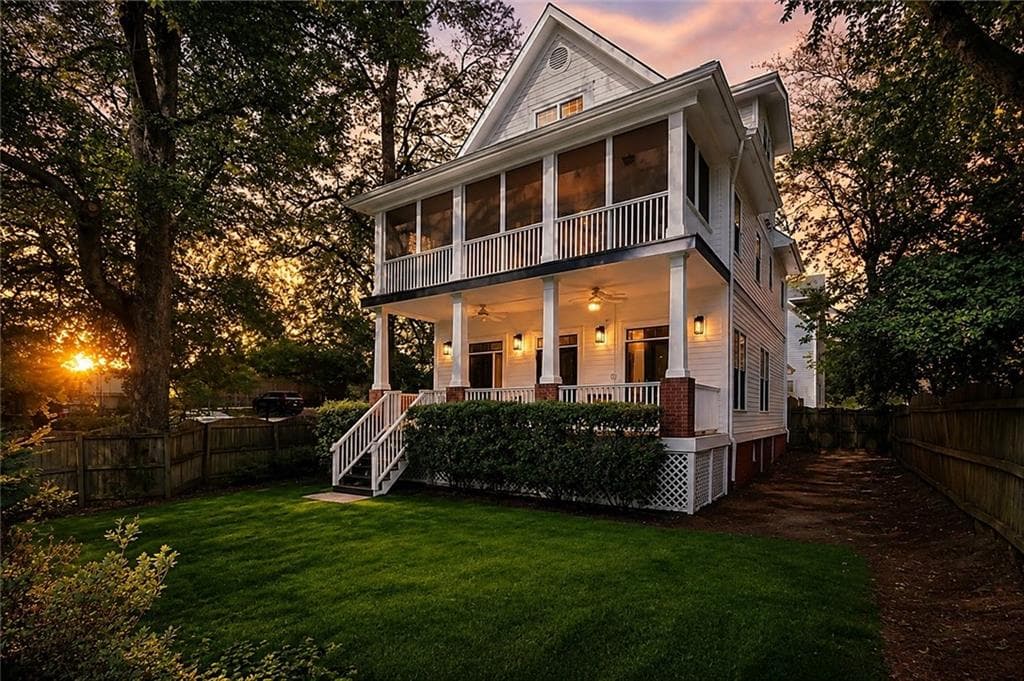 5 bedroom, 4 bathroom, 3,339 sq ft townhouse for sale at 855 Saint Charles Unit B Avenue, Atlanta, GA 30306