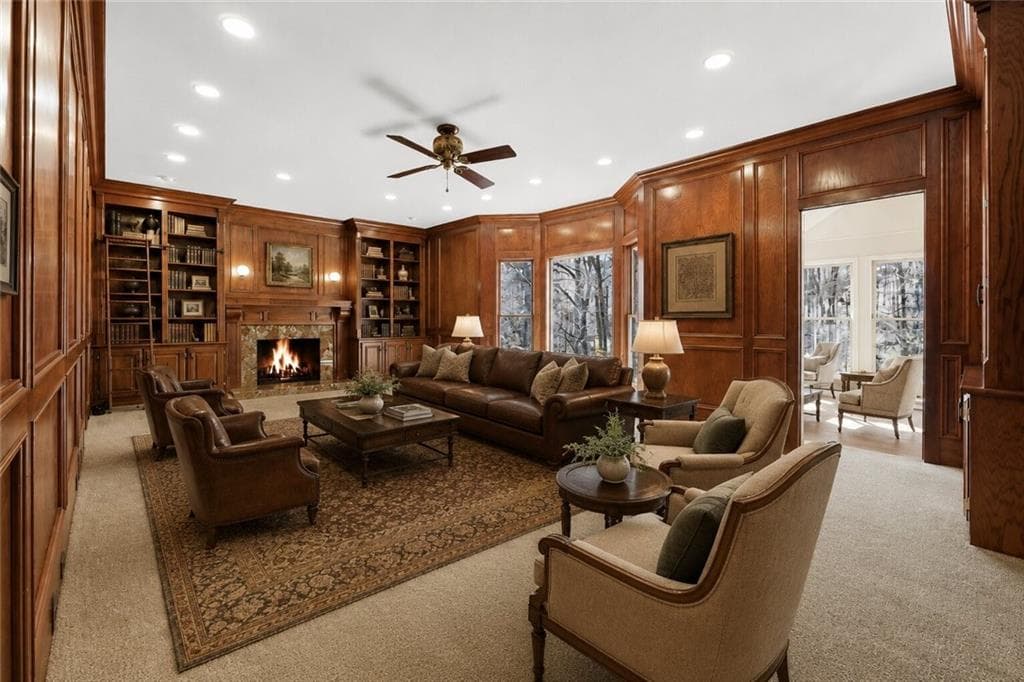6 bedroom, 6 bathroom, 5,110 sq ft single family residence for sale at 7300 Chattahoochee Bluff Drive, Atlanta, GA 30350 — photo 6