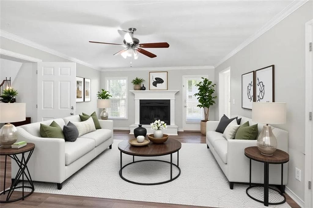 3 bedroom, 2 bathroom, 1,344 sq ft single family residence for sale at 1948 Winding Creek Lane, Marietta, GA 30064 — photo 4