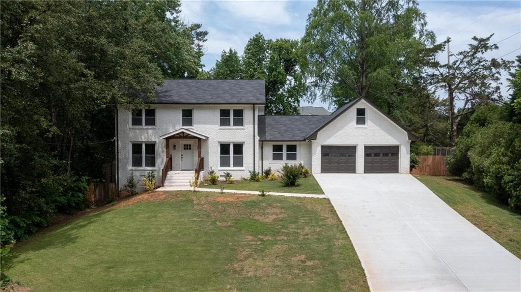 4 bedroom, 4 bathroom, 2,596 sq ft single family residence for sale at 4307 Cedar Wood Drive, Lilburn, GA 30047 — photo 1 of 46