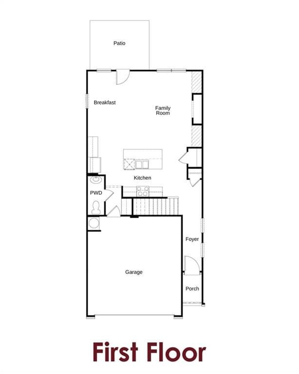3 bedroom, 3 bathroom, 1,858 sq ft townhouse for sale at 4230 Oak View Lane, Gainesville, GA 30504 — photo 3