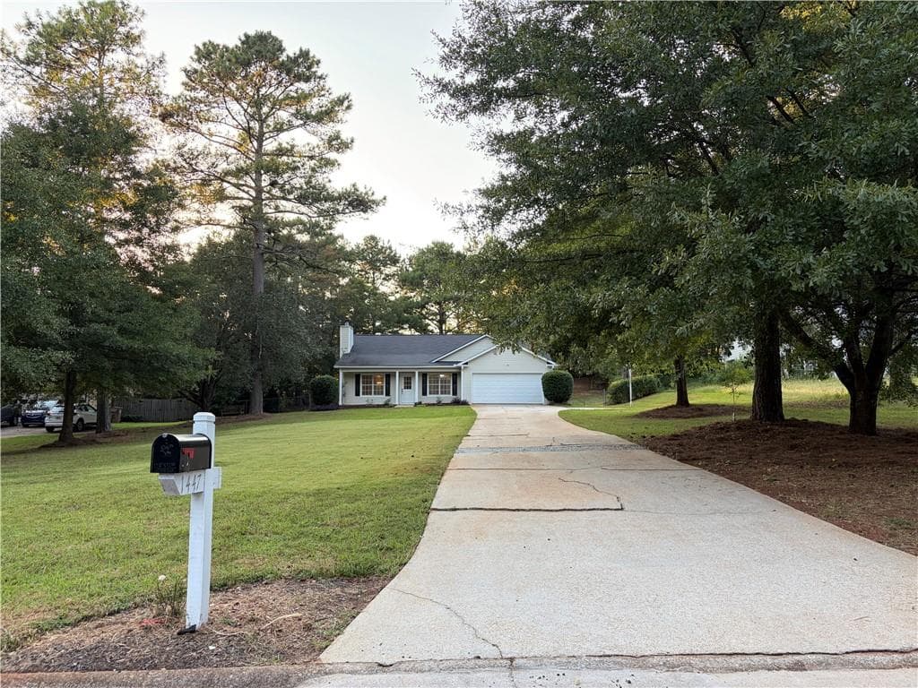 3 bedroom, 2 bathroom, 1,209 sq ft single family residence for sale at 1447 Millstone Court, Bethlehem, GA 30620 — photo 4
