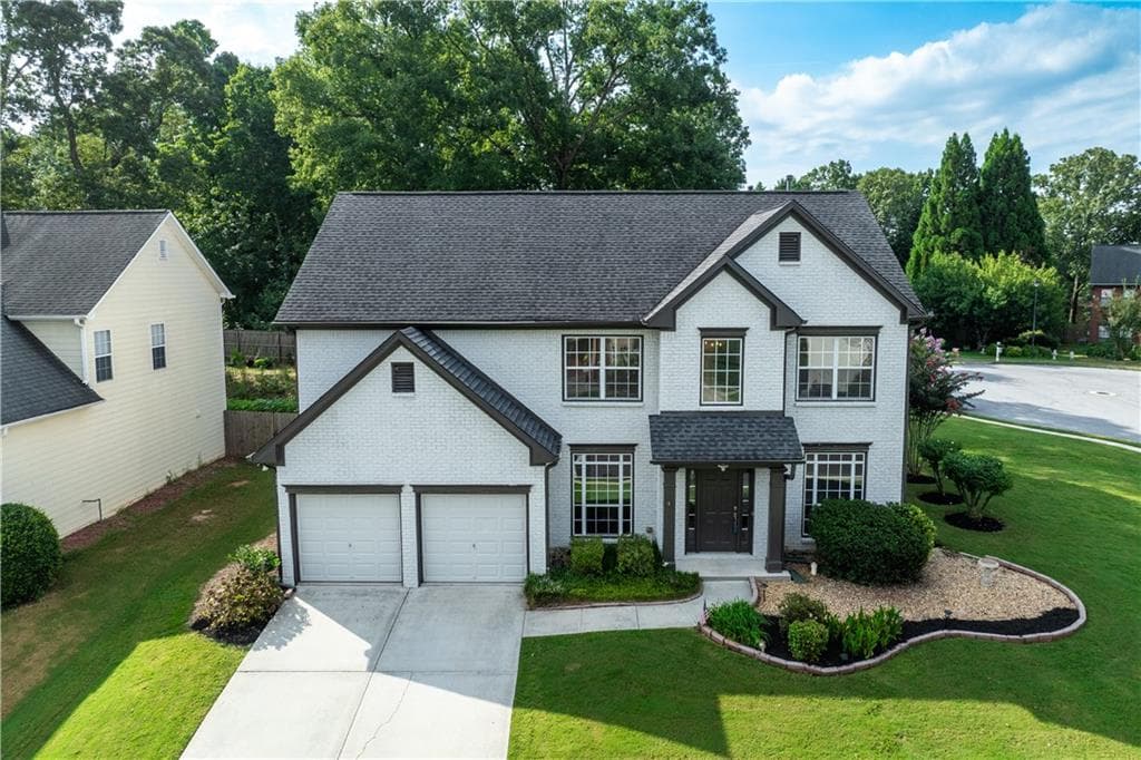 4 bedroom, 3 bathroom, 2,669 sq ft single family residence for sale at 443 Leggett Oaks Lane, Lawrenceville, GA 30043