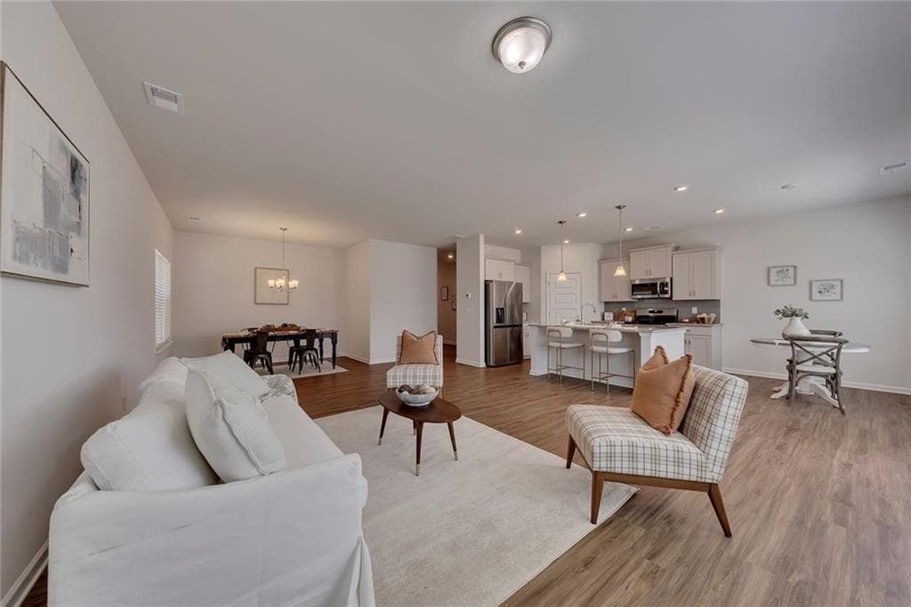 4 bedroom, 3 bathroom, 2,220 sq ft single family residence for sale at 350 Cranston Drive, Ball Ground, GA 30107 — photo 2