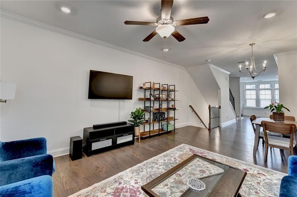 3 bedroom, 4 bathroom, 1,645 sq ft townhouse for sale at 2612 Caruso Way, Atlanta, GA 30339 — photo 9