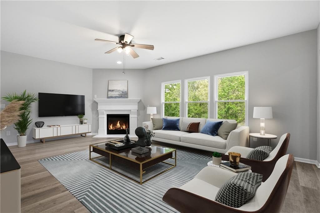 4 bedroom, 4 bathroom, 3,319 sq ft single family residence for sale at 7812 Keepsake Lane, Flowery Branch, GA 30542 — photo 5