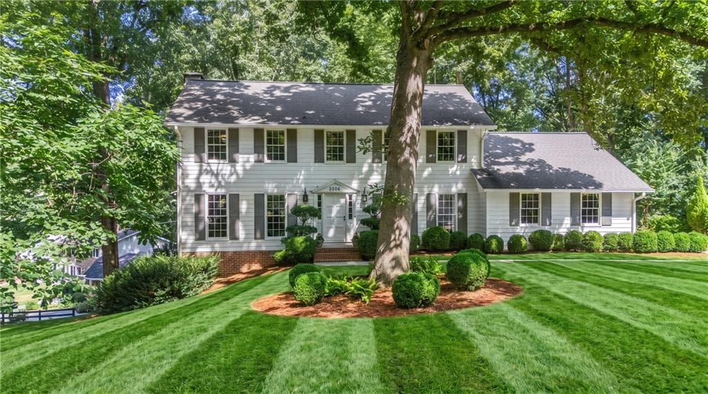 4 bedroom, 3 bathroom, 3,432 sq ft single family residence for sale at 5506 Whitewood Court, Dunwoody, GA 30338