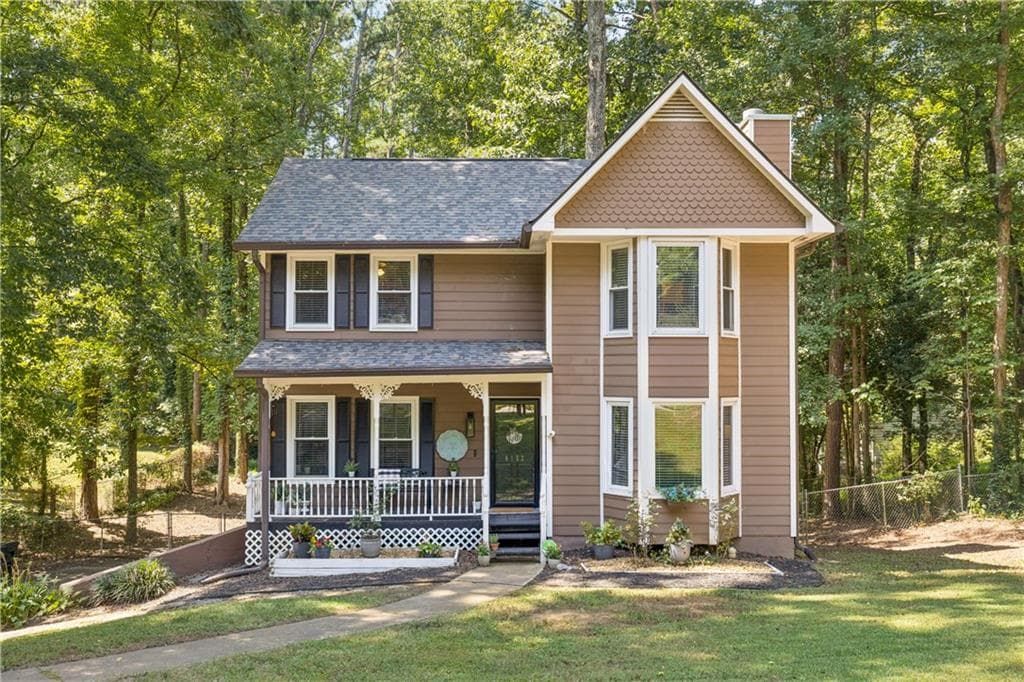 3 bedroom, 3 bathroom, 1,564 sq ft single family residence for sale at 6153 Picketts Ridge, Acworth, GA 30101 — photo 1 of 50
