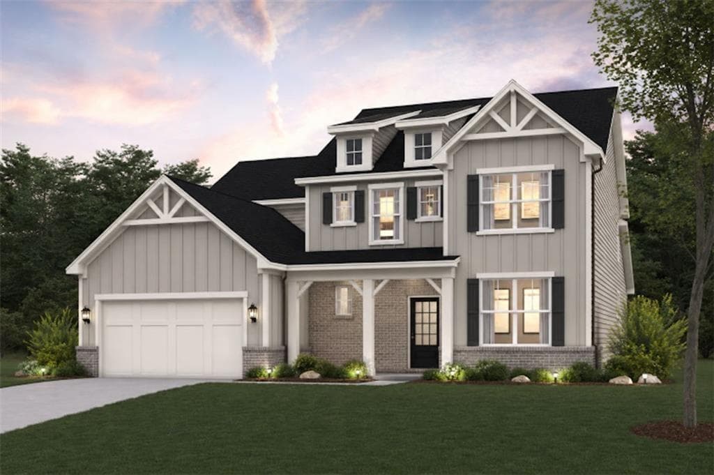 6 bedroom, 6 bathroom, 3,892 sq ft single family residence under contract at 412 Province Court, Canton, GA 30115
