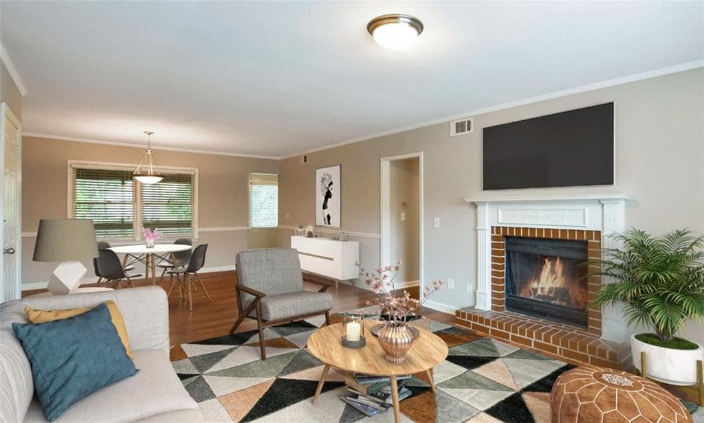 2 bedroom, 3 bathroom, 1,407 sq ft apartment for rent at 1831 Briarcliff Circle 1871F, Atlanta, GA 30329 for $2,225 a month — photo 5