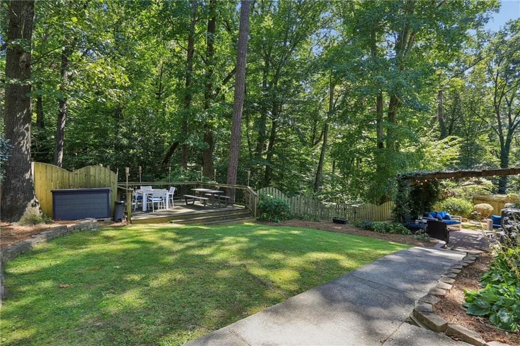 4 bedroom, 3 bathroom, 2,045 sq ft single family residence for sale at 4357 Bishop Hollow Court, Dunwoody, GA 30338 — photo 3