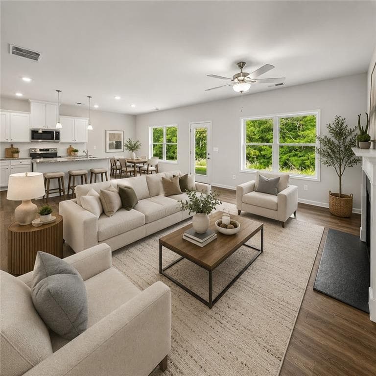 3 bedroom, 3 bathroom, 1,853 sq ft single family residence for sale at 105 Vickers Point Drive, Fairburn, GA 30213 — photo 7
