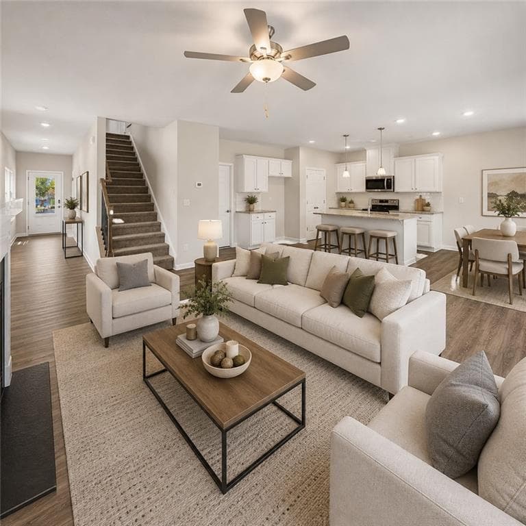 3 bedroom, 3 bathroom, 1,853 sq ft single family residence for sale at 105 Vickers Point Drive, Fairburn, GA 30213 — photo 9
