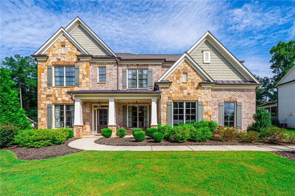 5 bedroom, 4 bathroom, 4,383 sq ft single family residence for sale at 2440 Sunflower Drive, Hoschton, GA 30548