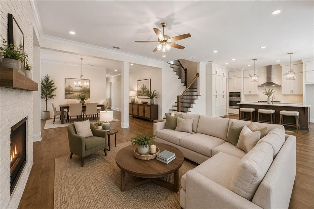 4 bedroom, 3 bathroom, 3,431 sq ft single family residence for sale at 1519 Westend Way, Cumming, GA 30041 — photo 2