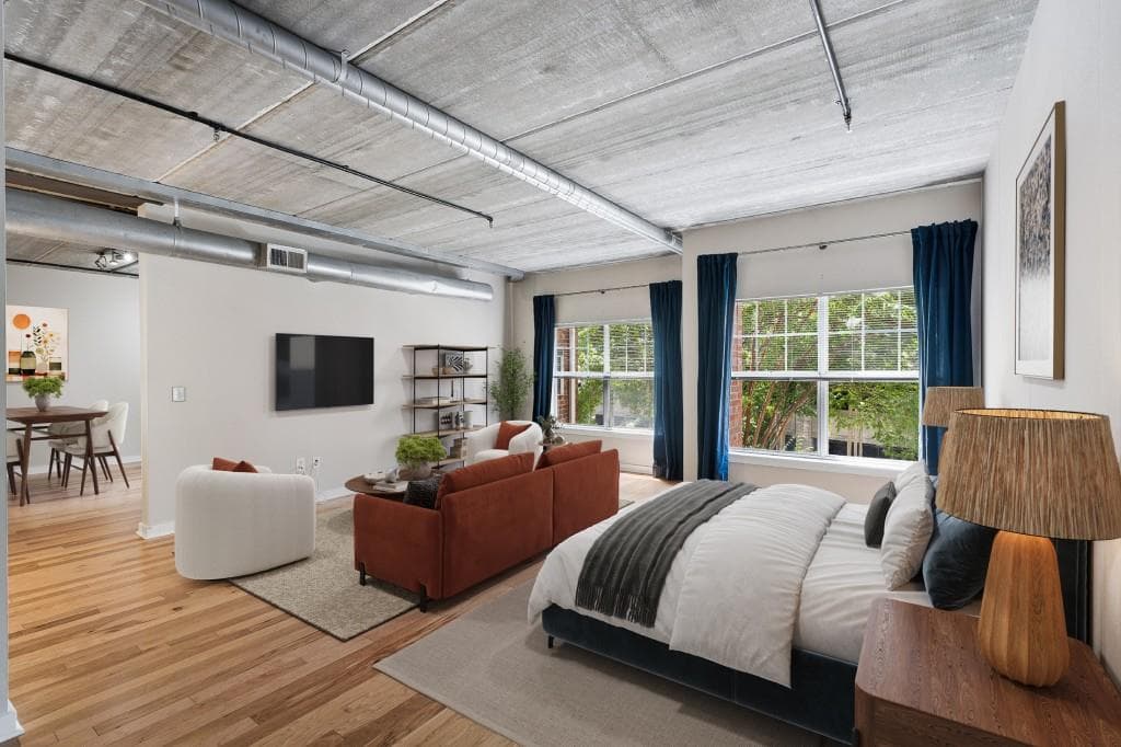 1 bedroom, 1 bathroom, 1,094 sq ft condominium for sale at 800 Peachtree Street 1110, Atlanta, GA 30308 — photo 2