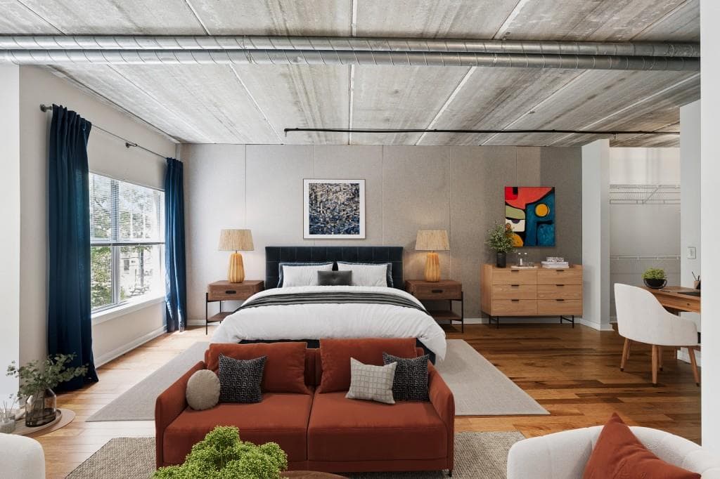 1 bedroom, 1 bathroom, 1,094 sq ft condominium for sale at 800 Peachtree Street 1110, Atlanta, GA 30308 — photo 9