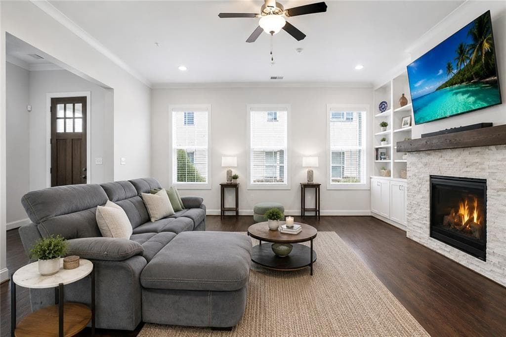3 bedroom, 3 bathroom, 2,370 sq ft single family residence for sale at 200 Magnolia Blossom Court, Marietta, GA 30060 — photo 10