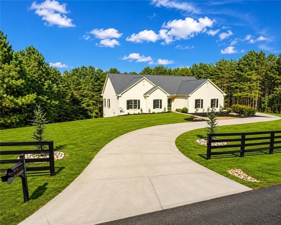 4 bedroom, 3 bathroom, 3,918 sq ft single family residence for sale at 1835 Arnold Spence Road, Ball Ground, GA 30107