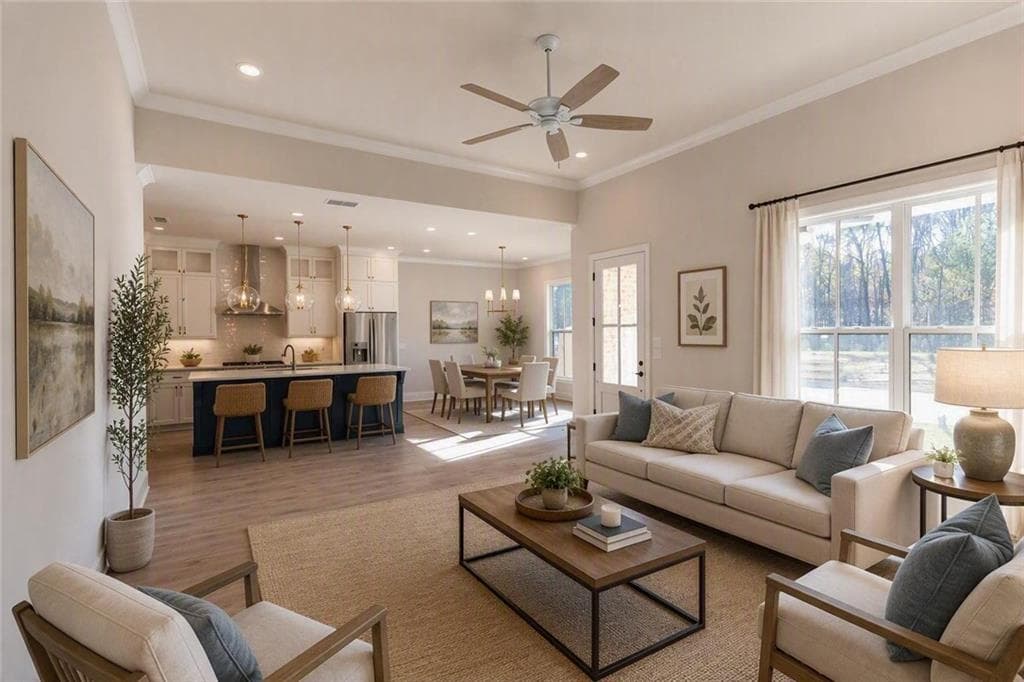4 bedroom, 4 bathroom, 2,382 sq ft single family residence for sale at 1270 Waterhaven Boulevard, Cumming, GA 30041