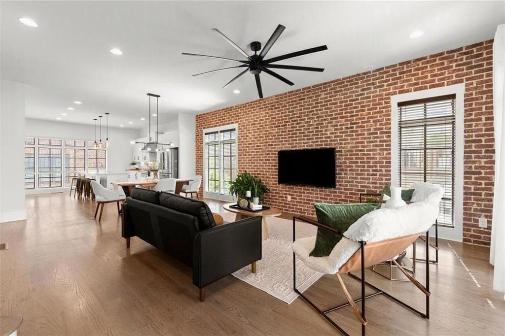 4 bedroom, 4 bathroom, 2,024 sq ft townhouse for rent at 1910 Bay Line Lane, Atlanta, GA 30318 for $4,550 a month — photo 1 of 38